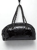 Chanel Luxe Ligne Medium Bowler Bag, Black