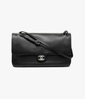Chanel Grained Calfskin Maxi Flap Bag