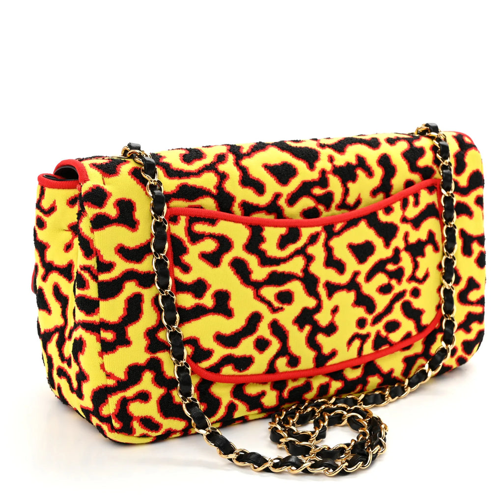 Chanel Mixed Fibers Magma Maxi Flap Bag